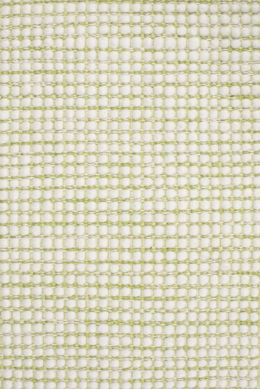 Freya Scandi Pistachio & White Flatwoven Wool Rug